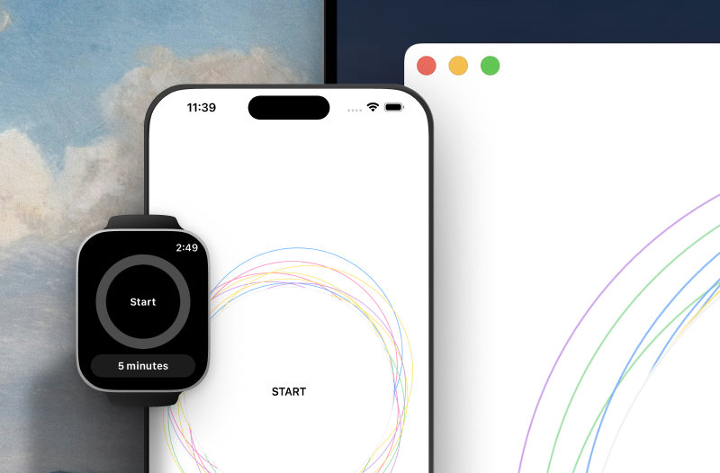 A multi-platform meditation timer